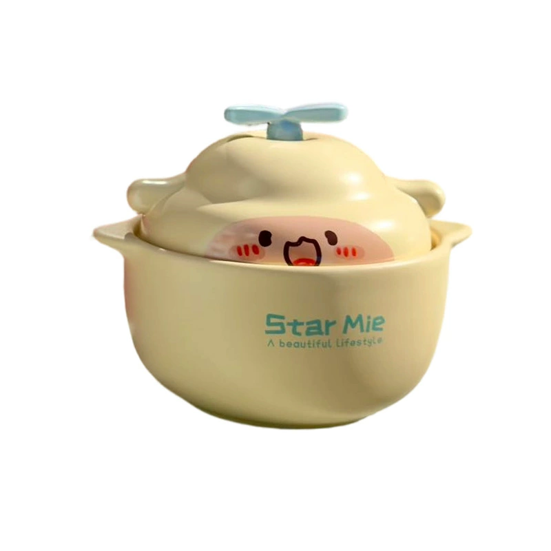 Cartoon Ceramic Casserole tableware view 5